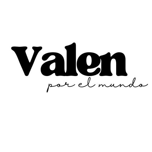 logo de la creadora del blog de viajes Valen por el mundo